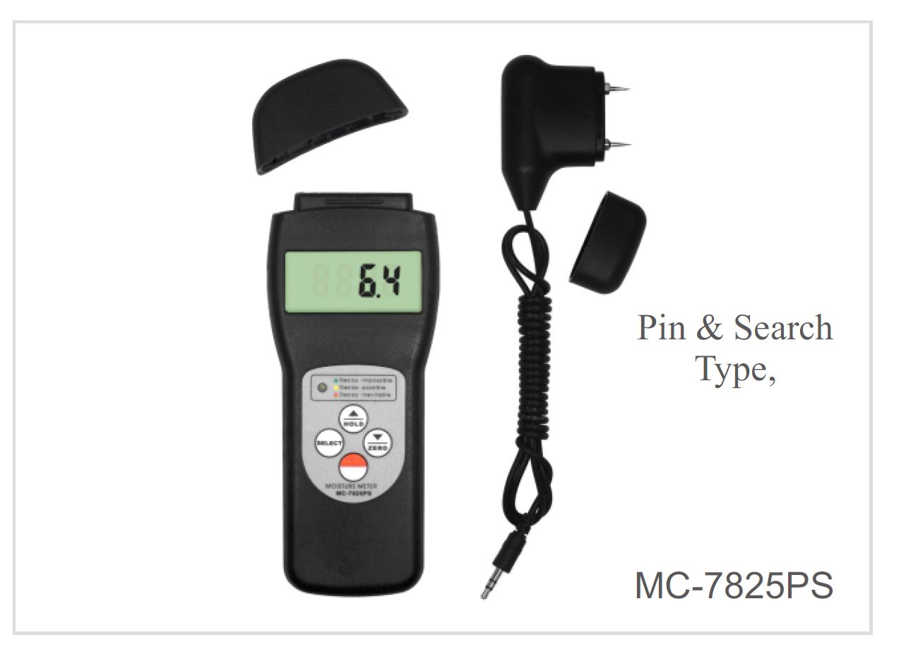 เครื่องวัดความชื้น รุ่น mc-7825ps