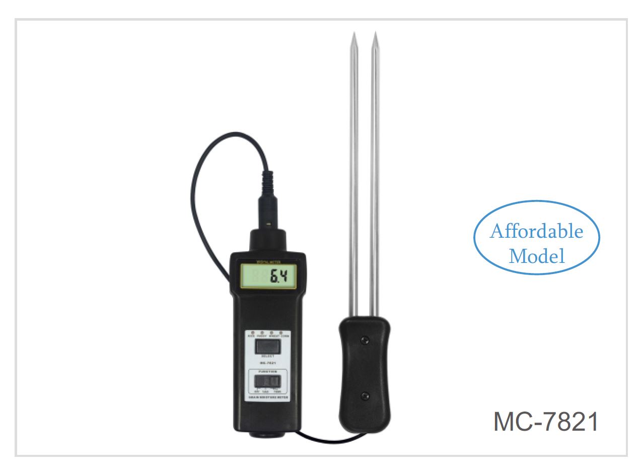 เครื่องวัดความชื้นเมล็ดพืช รุ่น mc-7821