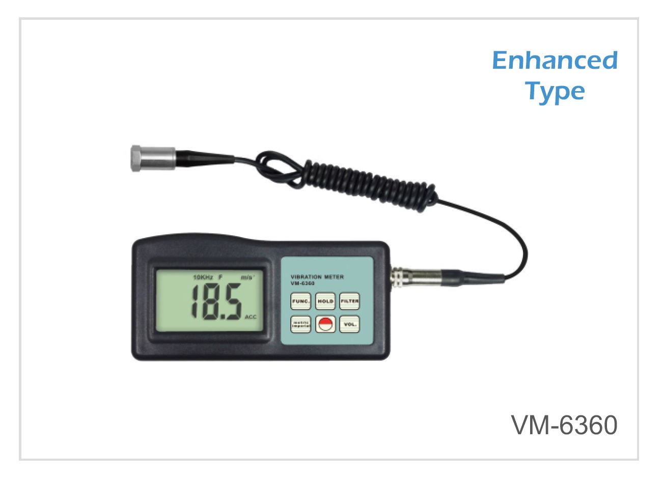 เครื่องวัดความสั่นสะเทือน รุ่น vm-6360 