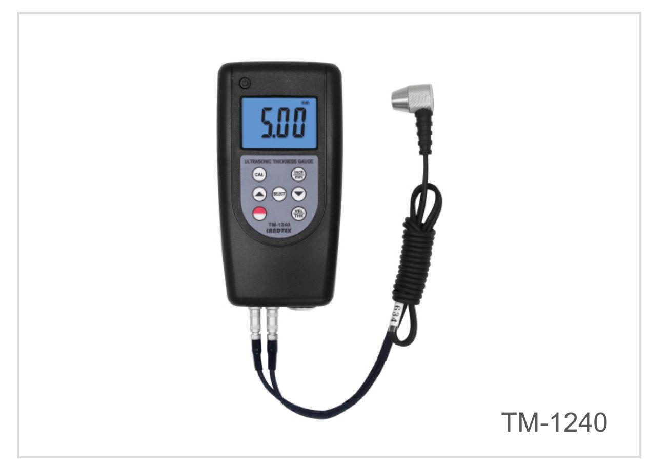 เครื่องวัดความหนาอัลตราโซนิก รุ่น tm-1240 
