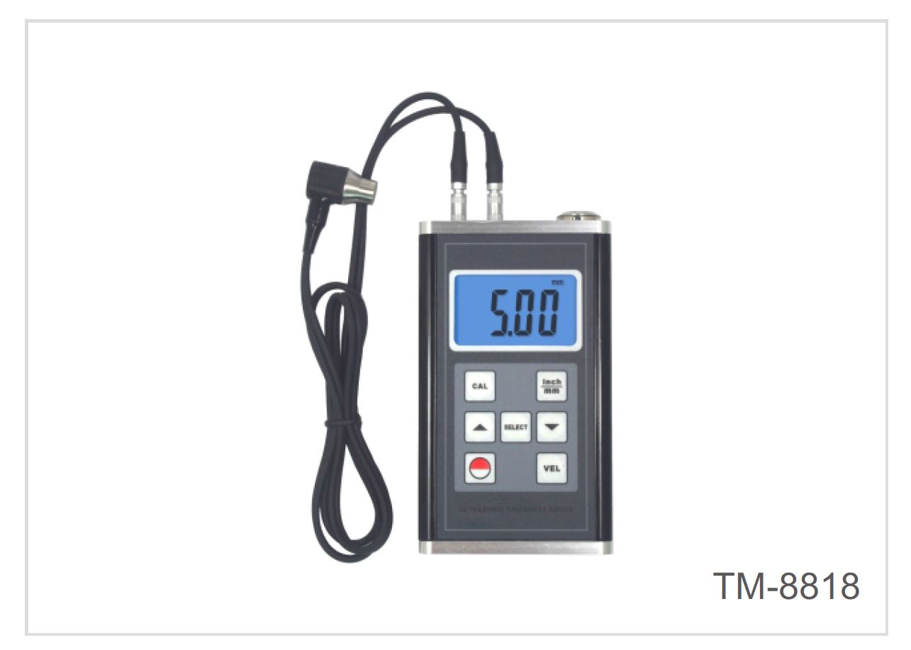 เครื่องวัดความหนาอัลตราโซนิก รุ่น tm-8818