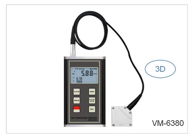 เครื่องวัดความสั่นสะเทือน รุ่น vm-6380 