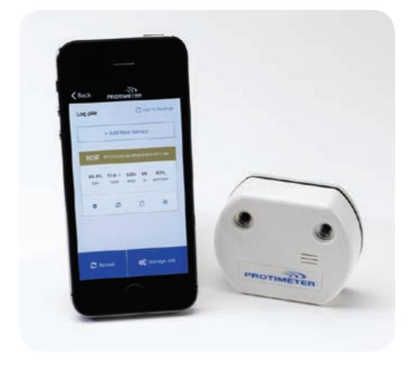 เครื่องวัดอุณหภูมิความชื้น รุ่น bld2025