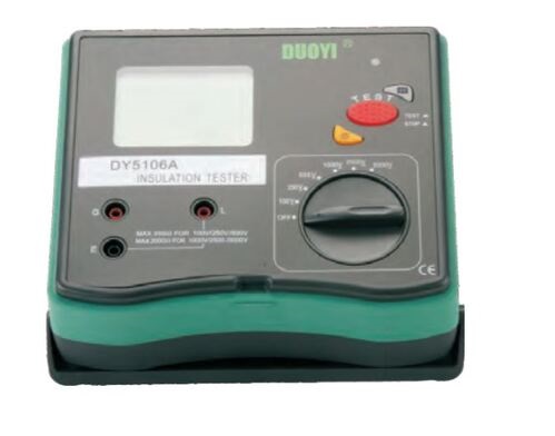 เครื่องทดสอบความต้านทานฉนวน รุ่น dy5106a