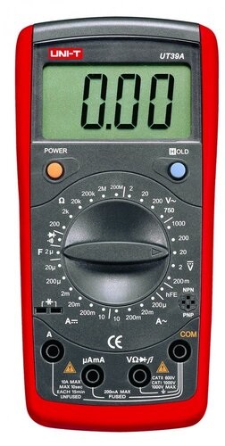 เครื่องมือวัดมัลติมิเตอร์ รุ่น ut39a