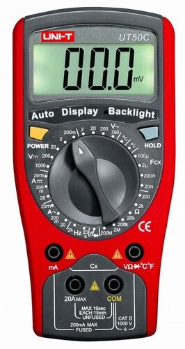 เครื่องมือวัดมัลติมิเตอร์ รุ่น ut50c