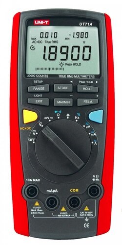เครื่องมือวัดมัลติมิเตอร์ รุ่น ut71a