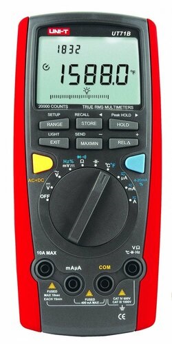 เครื่องมือวัดมัลติมิเตอร์ รุ่น ut71b
