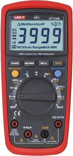 เครื่องมือวัดมัลติมิเตอร์ รุ่น ut139b
