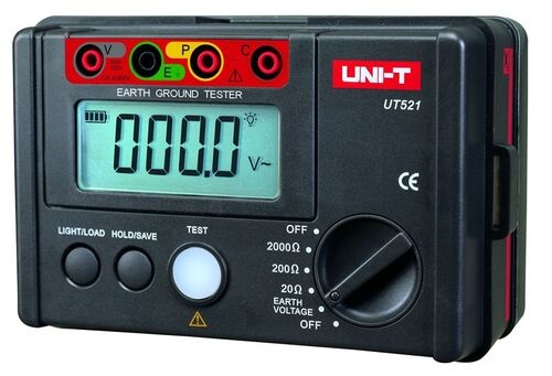 เครื่องวัดความต้านทานดิน รุ่น ut521