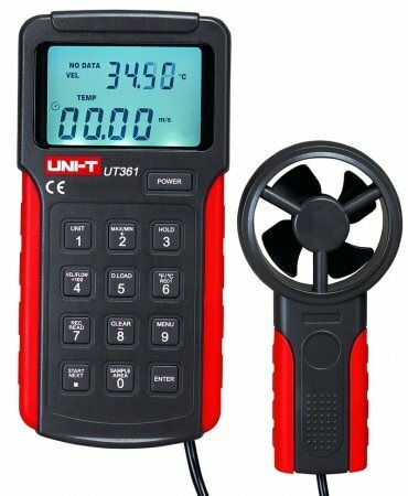 เครื่องวัดความเร็วลม รุ่น ut361