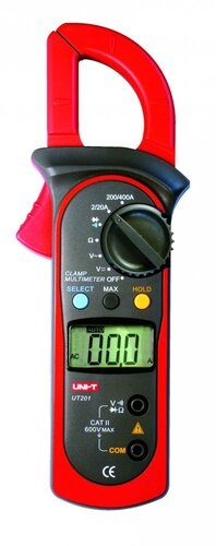 เครื่องวัดมัลติมิเตอร์แบบหนีบ รุ่น ut201