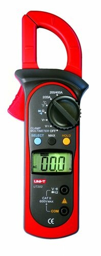 เครื่องวัดมัลติมิเตอร์แบบหนีบ รุ่น ut202