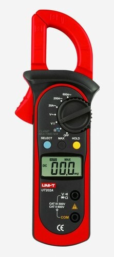 เครื่องวัดมัลติมิเตอร์แบบหนีบ รุ่น ut202a