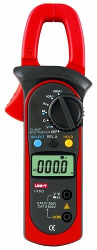 เครื่องวัดมัลติมิเตอร์แบบหนีบ รุ่น ut203
