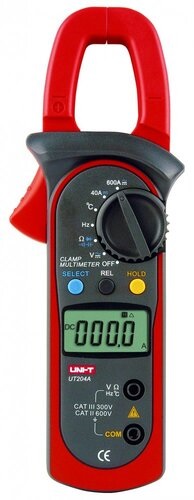 เครื่องวัดมัลติมิเตอร์แบบหนีบ รุ่น ut208a