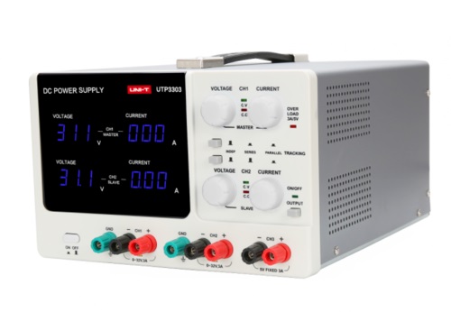 อุปกรณ์จ่ายไฟ DC รุ่น utp3303
