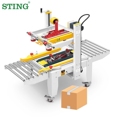 เครื่องติดเทปกาวอัตโนมัติ ฝากล่องบน-ล่าง Sting fx500c