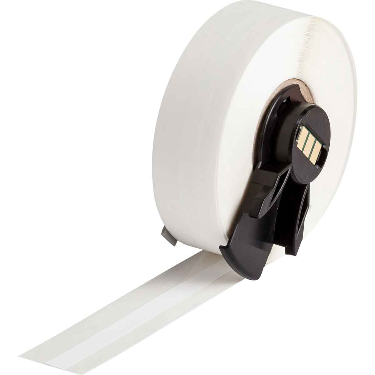 Brady continuous matte white ultra aggressive polyester general id labels