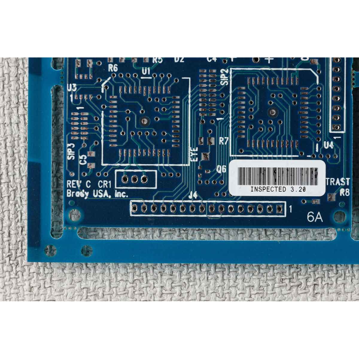 Brady electrostatic dissipative label high temperature labels