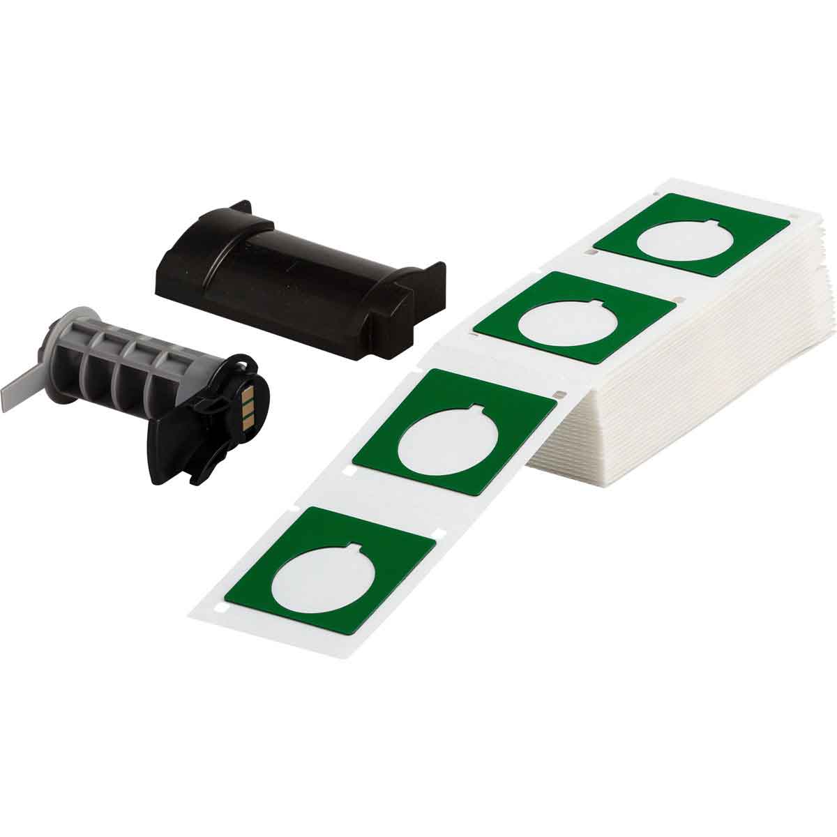 ลาเบลปุ่มกดเบรดี้ Brady raised panel push button labels