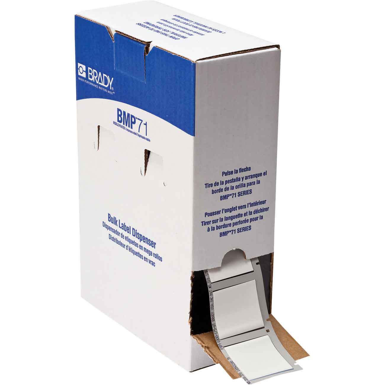 สติ๊กเกอร์ลาเบลเบรดี้โพลีเอทิลีน BMP71 BMP61 M611 TLS 2200 