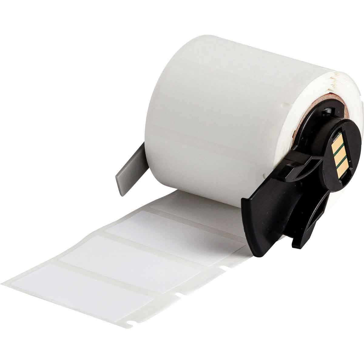 ลาเบลบาร์โค้ดเบรดี้ Brady label white polyester barcode and rating plate labels
