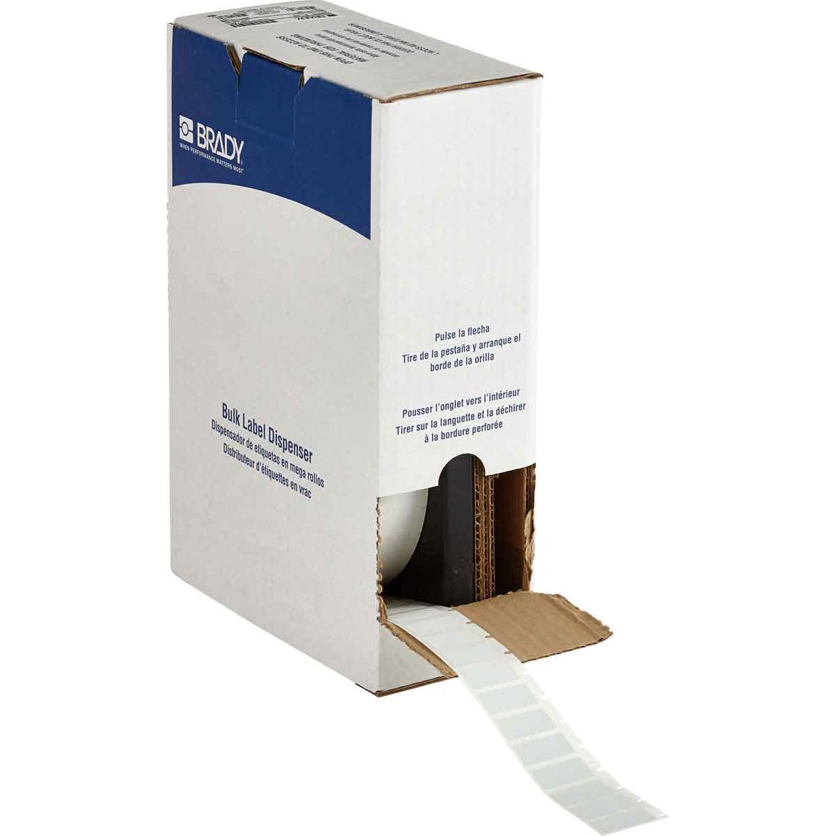 ลาเบลโพลีเอสเตอร์ แทรคกิ้งลาเบล Brady labels metallized polyester asset tracking labels