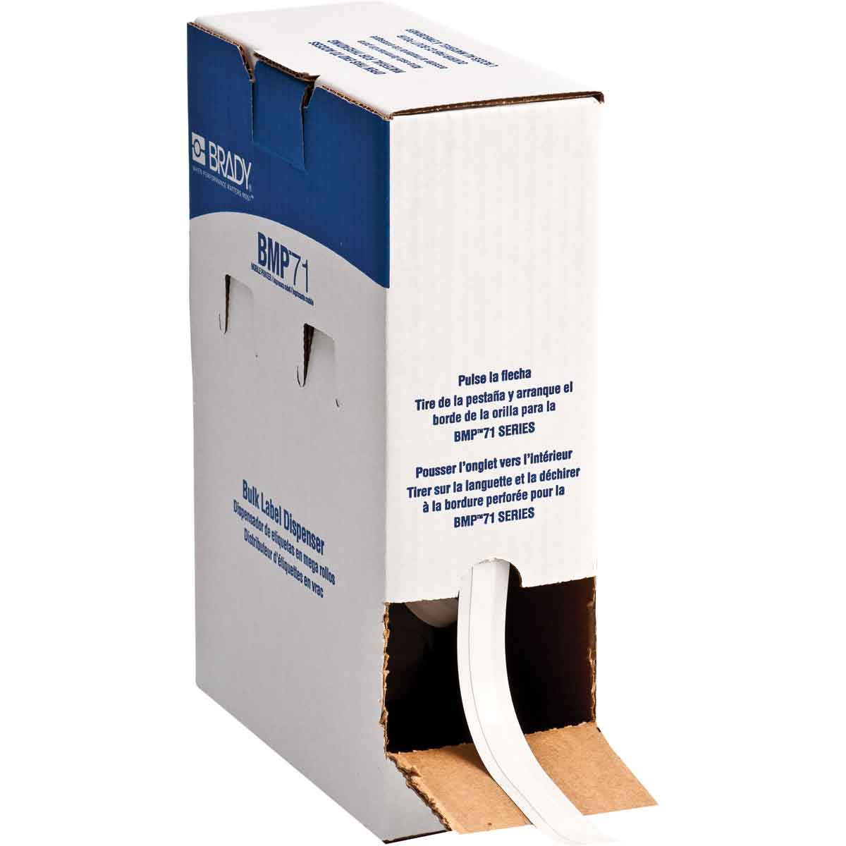 ลาเบลผ้าไวนิลเบรดี้ Brady labels bmp61 bmp71 m611 tls 2200 vinyl cloth labels