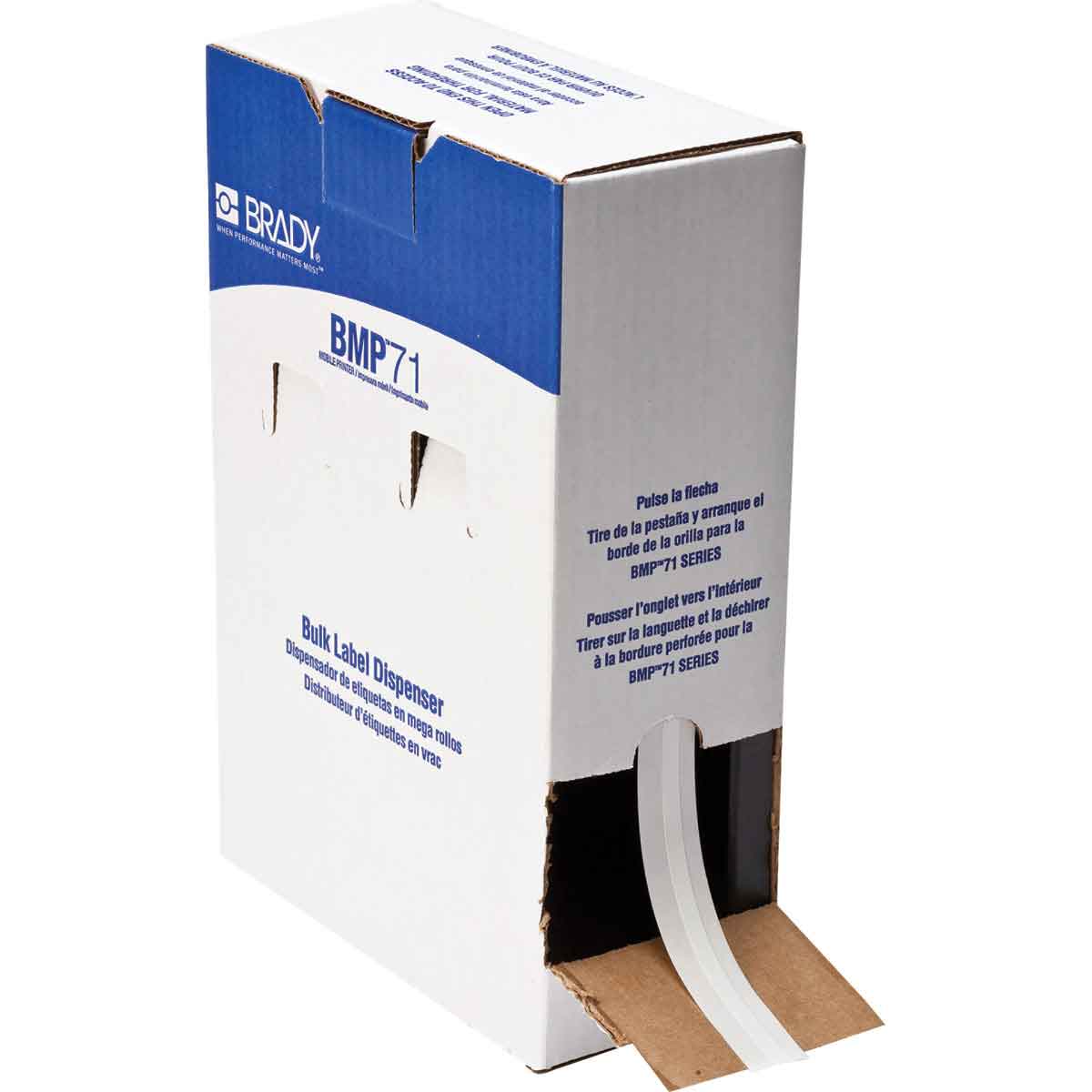 ลาเบลผ้าไวนิลเบรดี้ Brady bmp61 bmp71 m611 tls2200 repositionable vinyl cloth labels