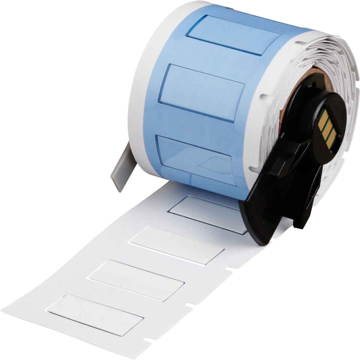 ลาเบลมาร์คสายไฟเบรดี้ Brady label permasleeve fluid resistant 16 to 8 gauge wire marking label