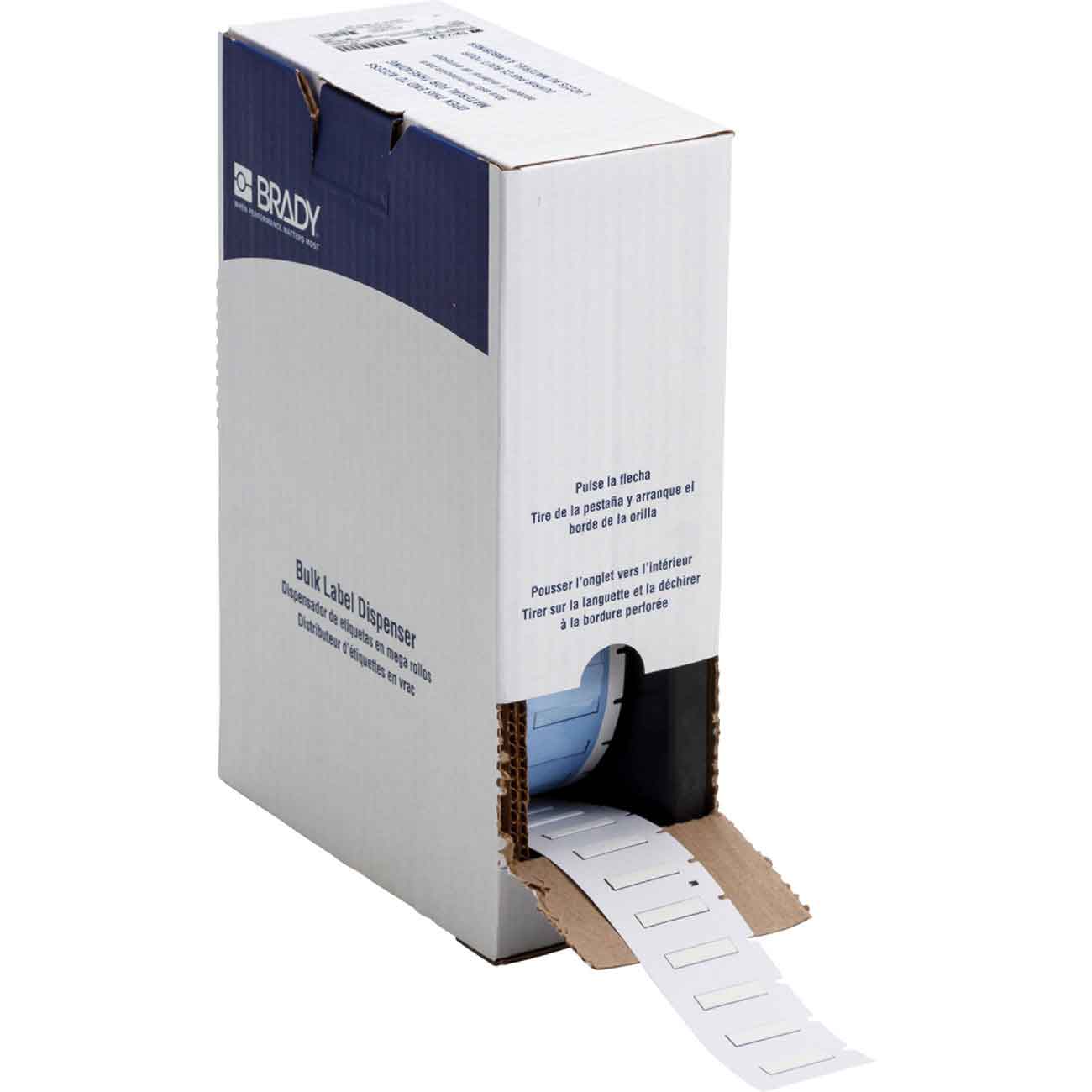 ลาเบลกันน้ำ ลาเบลกันน้ำมันเบรดี้ Brady labels fluid resistant 22 to 16 gauge wire marking sleeve