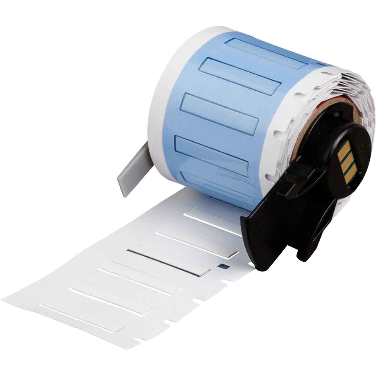 ลาเบลมาร์คสายไฟทนอุณหภูมิสูงเบรดี้ Brady label high temperature pvdf 26 to 18 gauge wire marking label