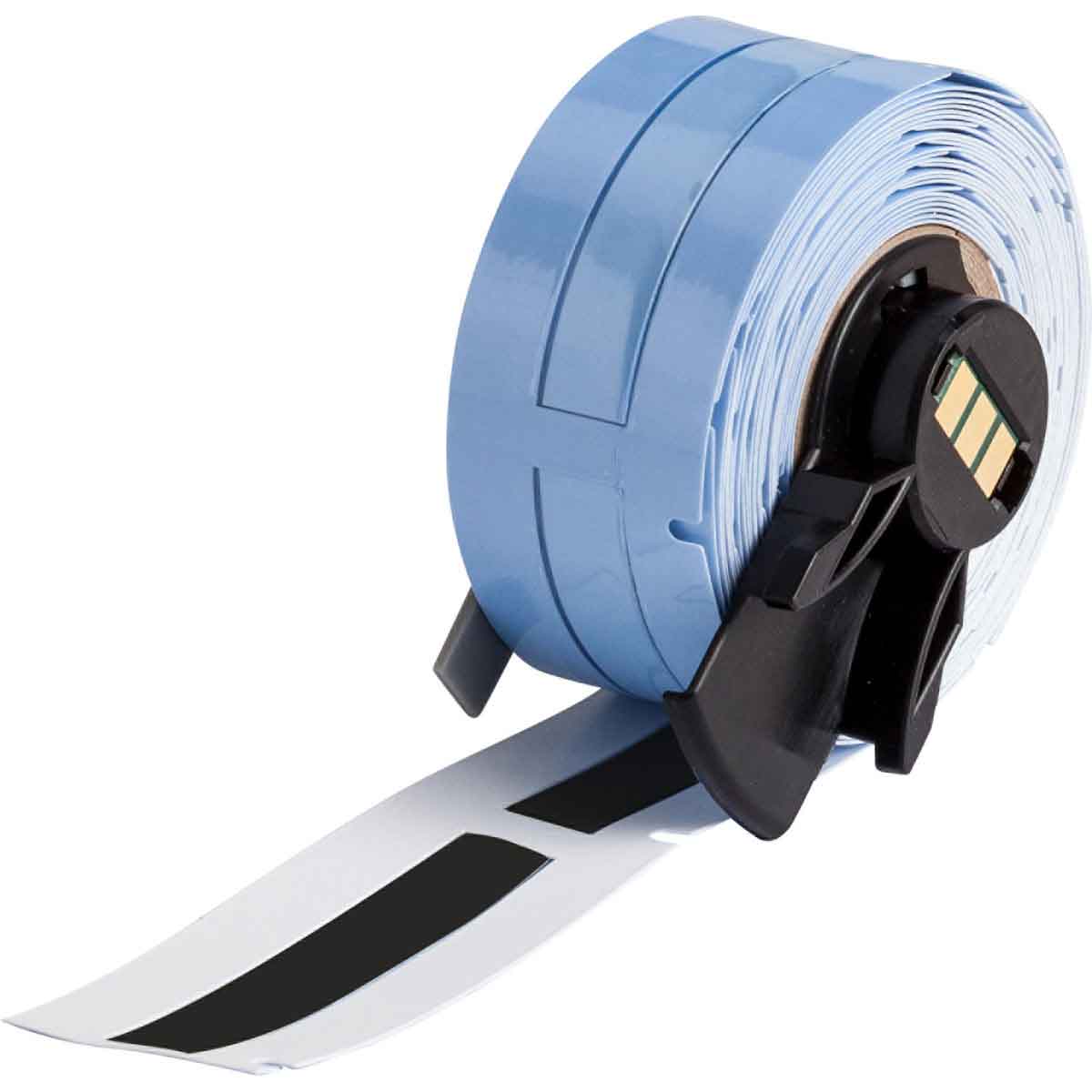 ลาเบลเบรดี้ โพลีเอทิลีนลาเบล Brady bmp71 bmp61 m611 tls2200 permasleeve polyolefin 20 to 10 gauge rotated wire marking labels