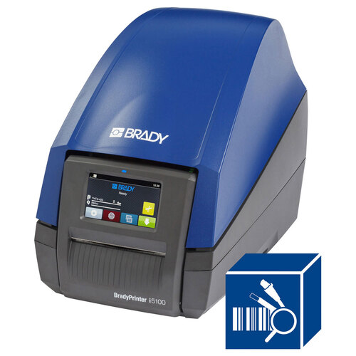 เครื่องปริ้นลาเบลเบรดี้และซอฟแวร์ Brady printer i5100 300dpi industrial label with wire id software