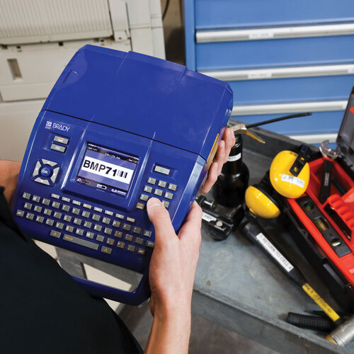 เครื่องปริ้นลาเบลเบรดี้ Brady bmp71 with rechargeable battery