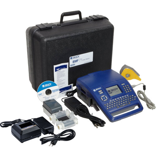 เครื่องปริ้นลาเบลเบรดี้ Braby bmp71 with quick charger