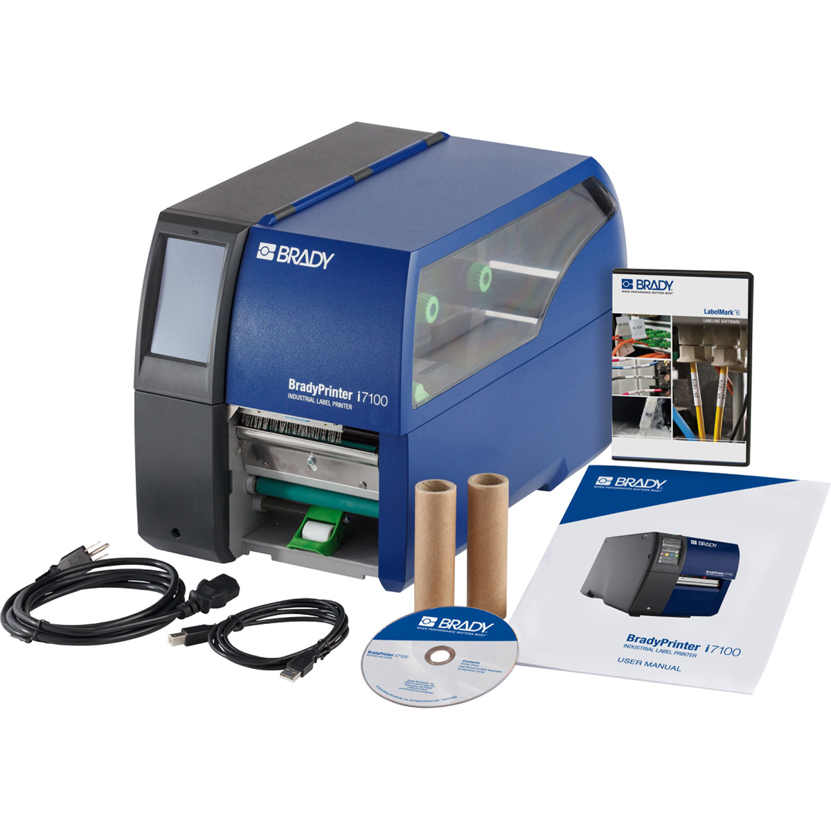 เครื่องพิมพ์ลาเบลอุตสาหกรรม Brady printer i7100 600dpi 