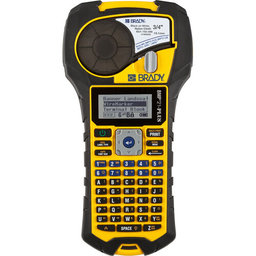 เครื่องปริ้นลาเบลแบบพกพาเบรดี้ Brady label printer bmp21-plus portable