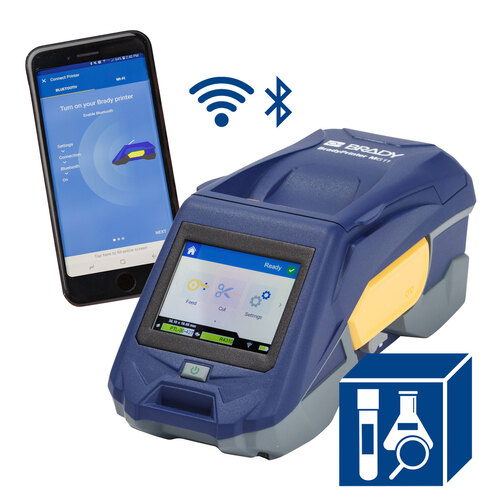 เครื่องปริ้นลาเบลเบรดี้ใช้ในแลป Brady printer m611 lab kit