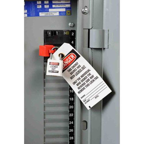 กุญแจไนลอนเบรดี้ขนาดเล็ก Brady compact nylon lockout padlocks
