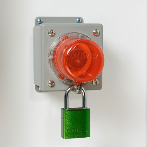 แม่กุญแจอลูมิเนียมเบรดี้ Brady aluminum lockout padlock