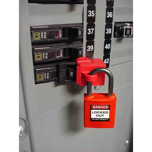 กุญแจไนลอนเบรดี้ Brady nylon padlock
