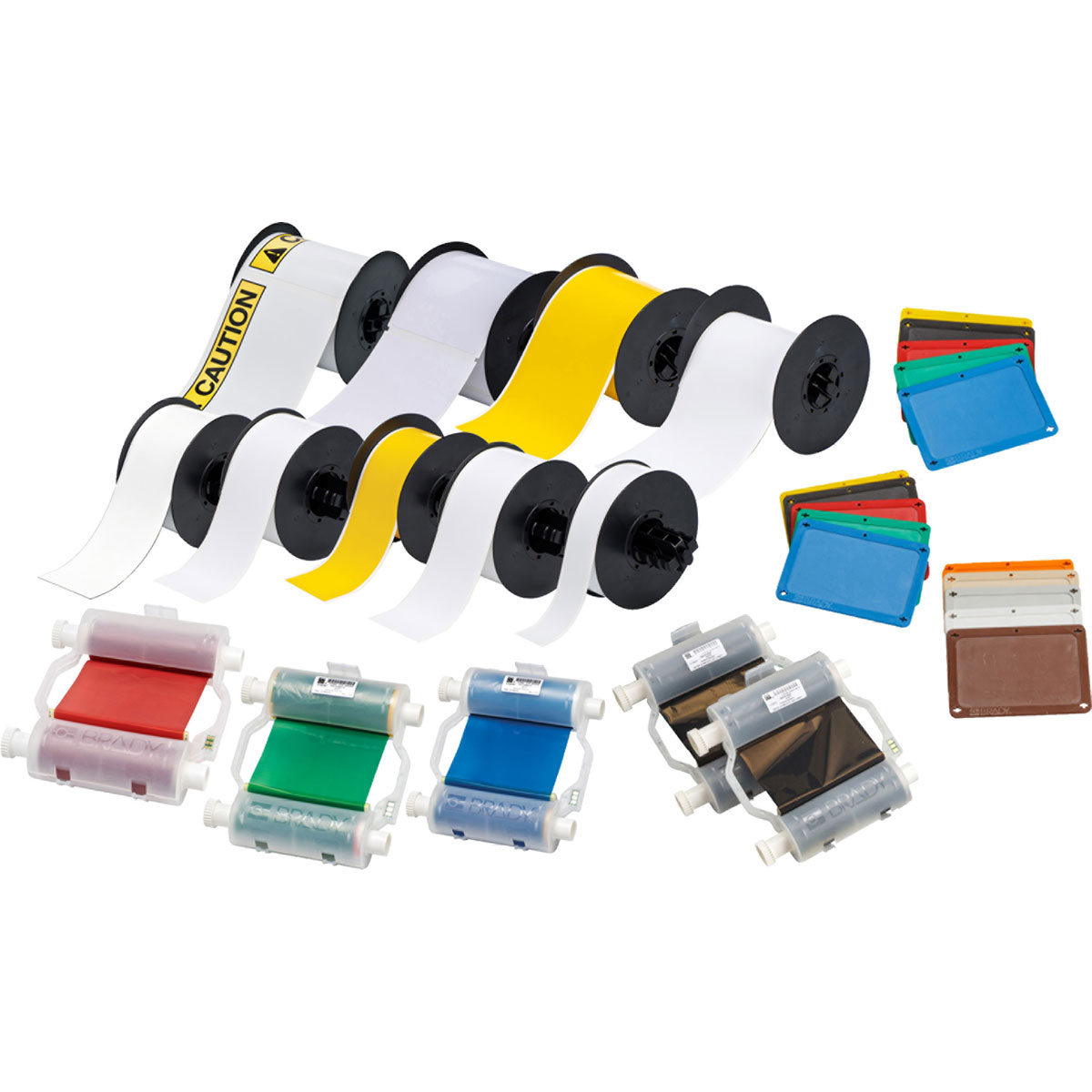 Brady b30 lean 5s supply starter kit label