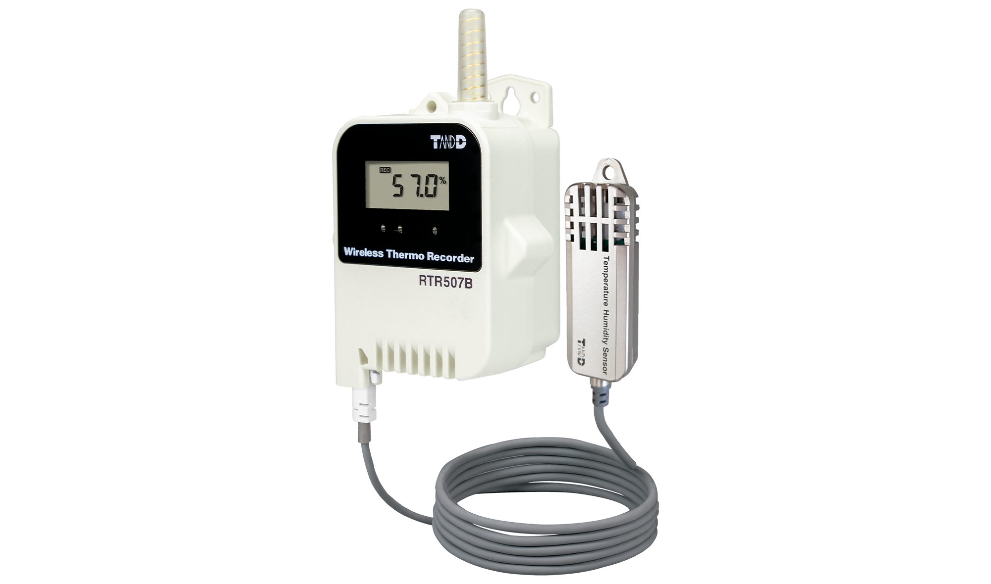 เครื่องบันทึกอุณหภูมิแบบไร้สาย rtr507bl