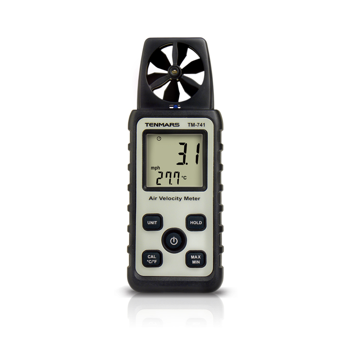 เครื่องวัดความเร็วลมขนาดพกพา tm-741