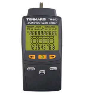 เครื่องทดสอบสายแลนมัลติมีเดีย tm-903 