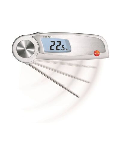 เครื่องวัดอุณหภูมิอาหาร กันน้ำ testo-104
