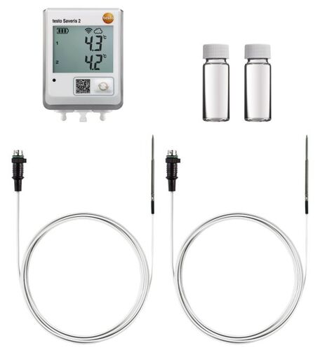 เครื่องวัดอุณหภูมิในตู้เย็น Temperature monitoring in refrigerators saveris 2 set