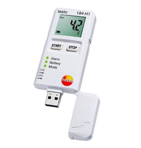 เครื่องวัดอุณหภูมิความชื้นสำหรับการตรวจสอบการขนส่ง testo-184H1